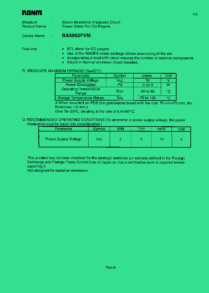 BA5962FVM1_750405.PDF Datasheet