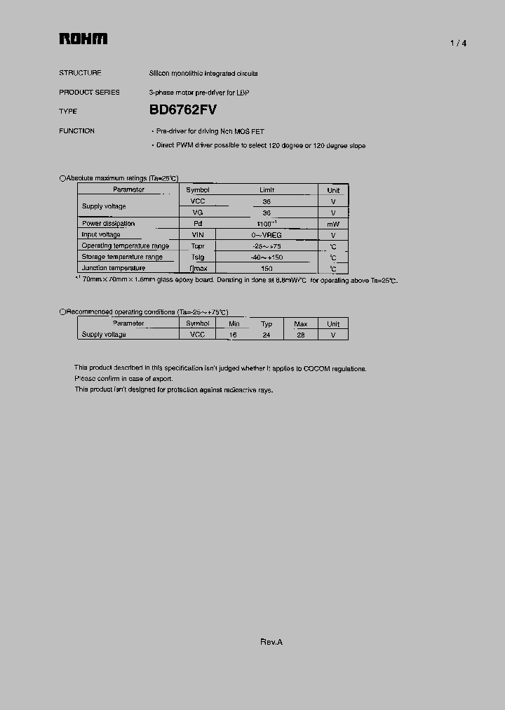 BD6762FV_610769.PDF Datasheet