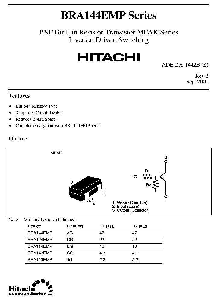 BRA114EMP_679517.PDF Datasheet