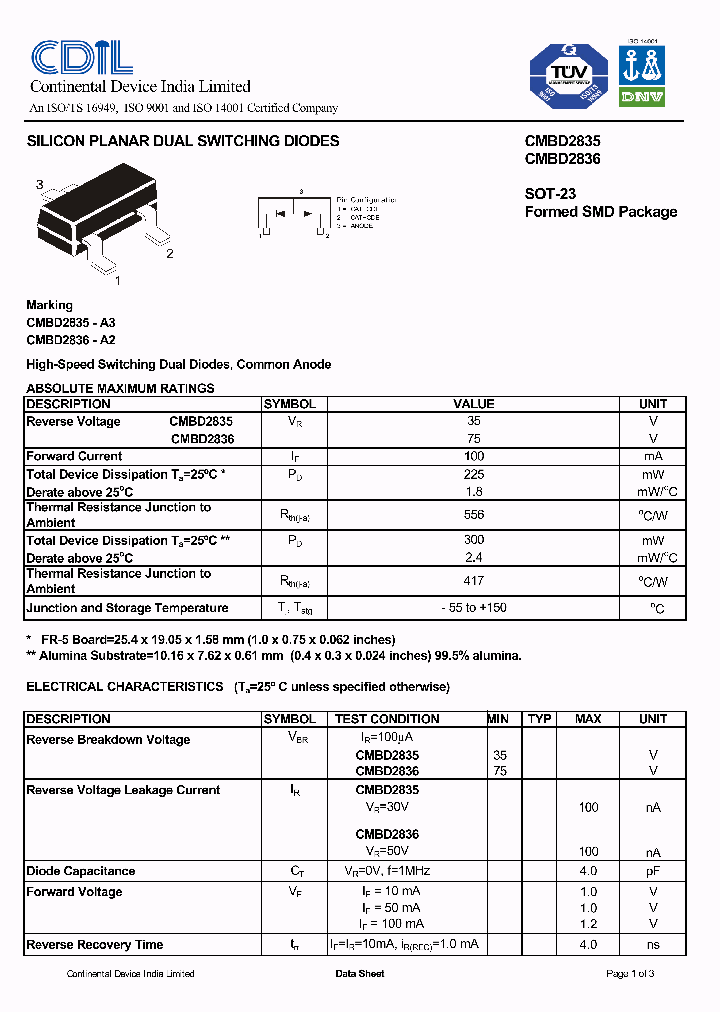 CMBD2835_633852.PDF Datasheet