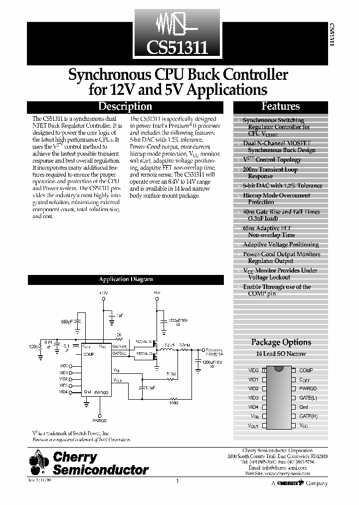 CS51311_741196.PDF Datasheet