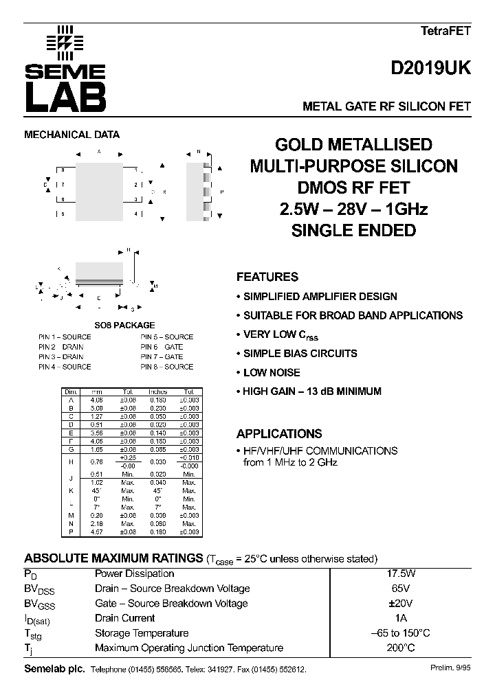 D2019_237156.PDF Datasheet