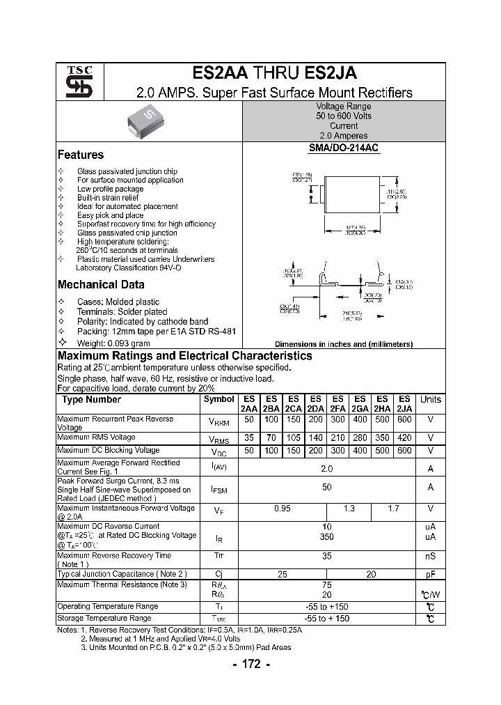 ES2AA_734355.PDF Datasheet