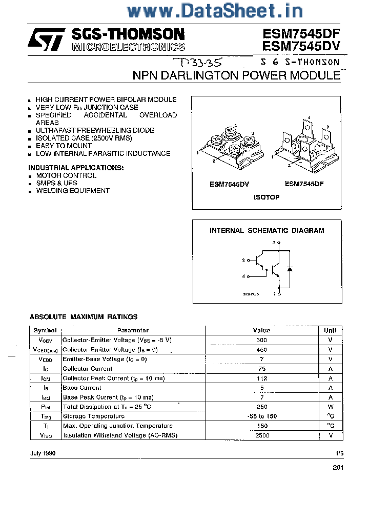 ESM7545DV_764502.PDF Datasheet