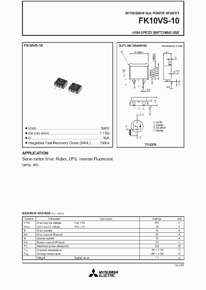 FK10VS-10_774936.PDF Datasheet