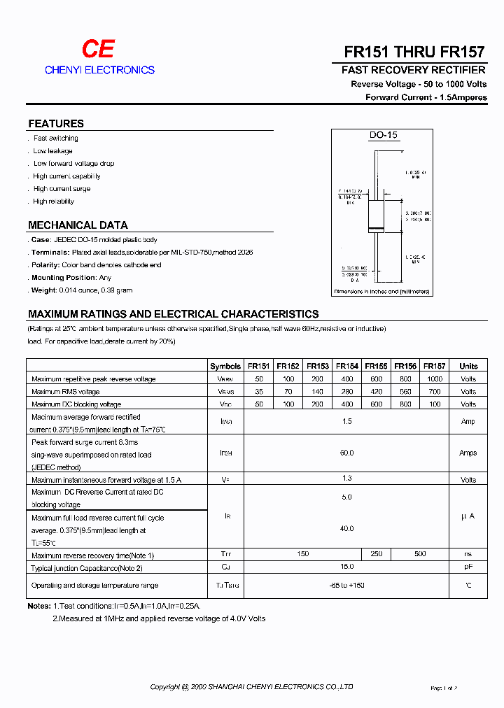 FR151_577461.PDF Datasheet