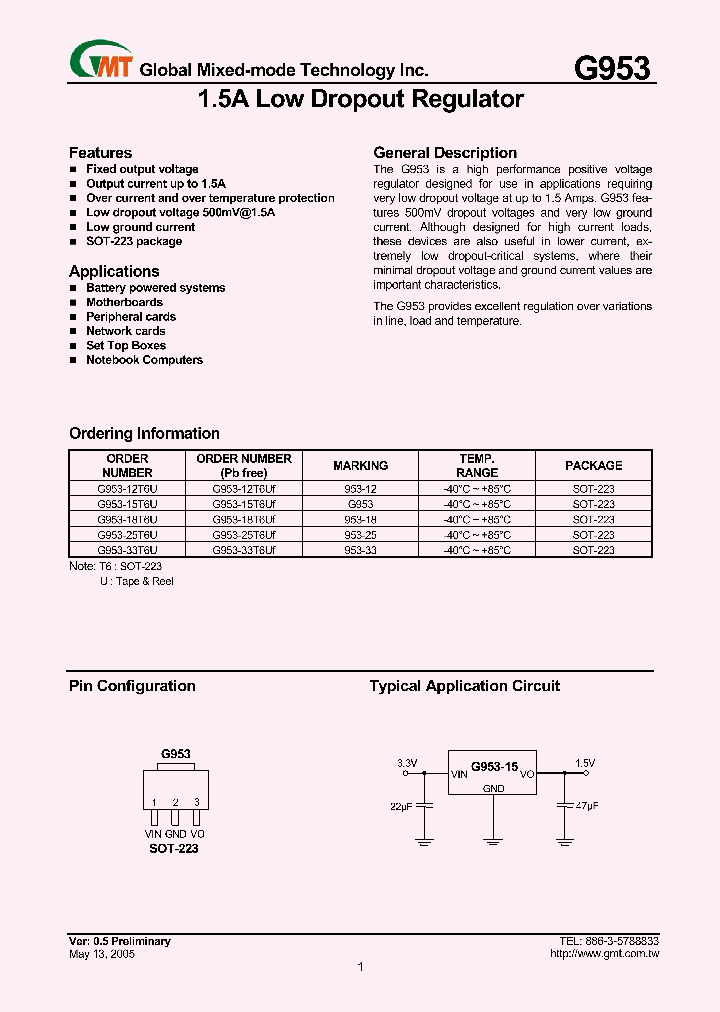 G953_627367.PDF Datasheet