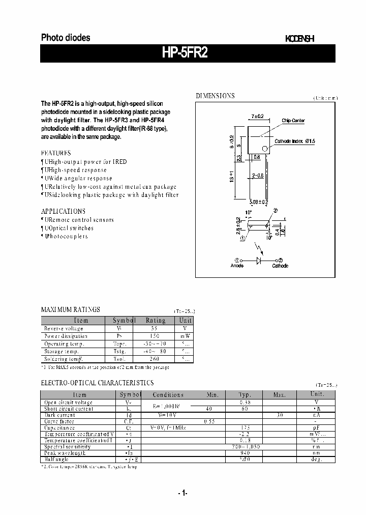 HP-5FR2_567359.PDF Datasheet