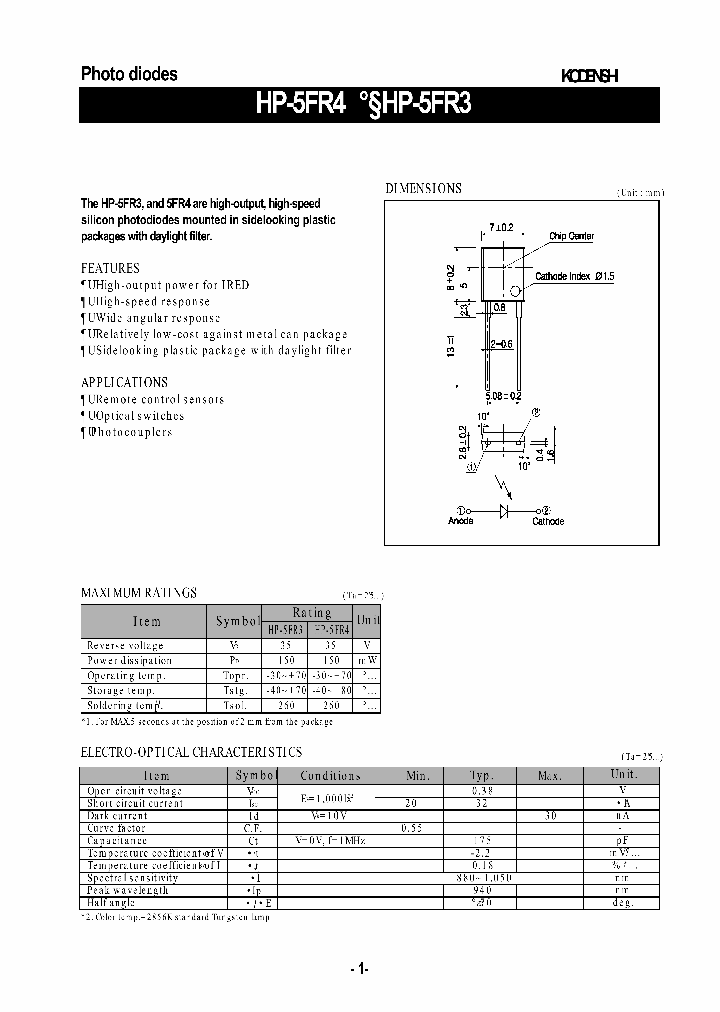HP-5FR3_567360.PDF Datasheet