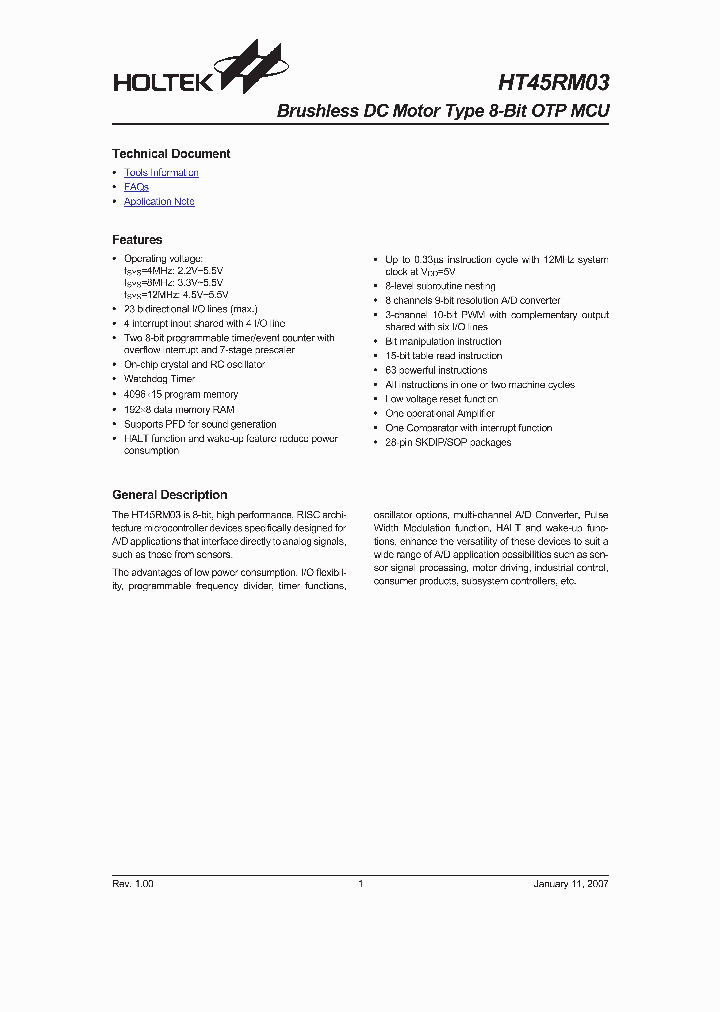 HT45RM03_589426.PDF Datasheet