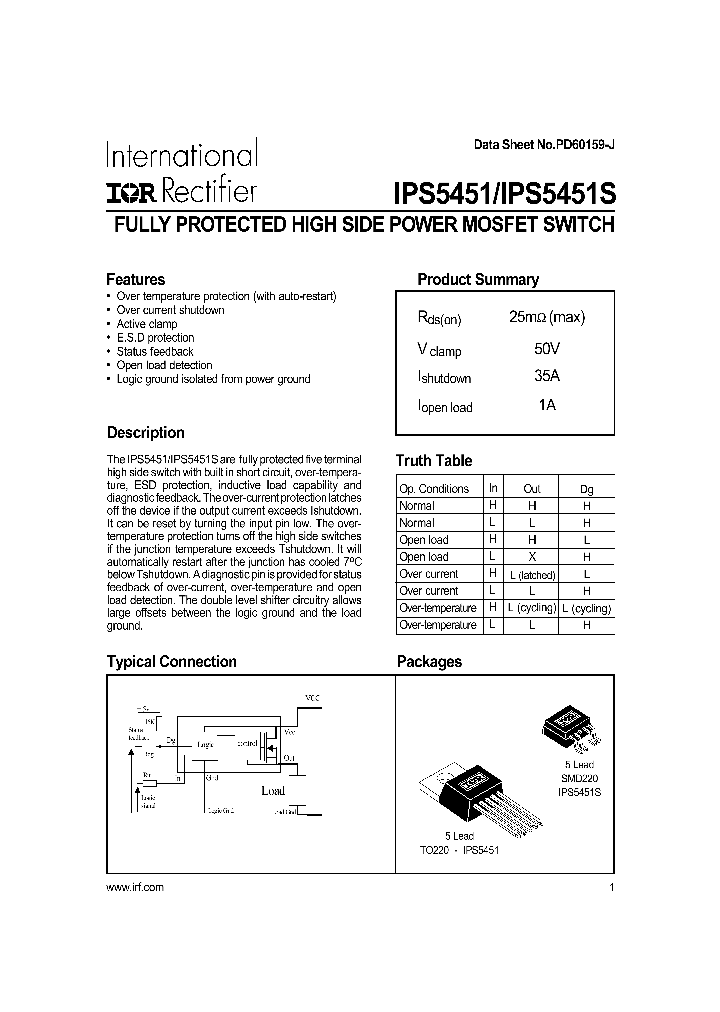 IPS5451S_568900.PDF Datasheet