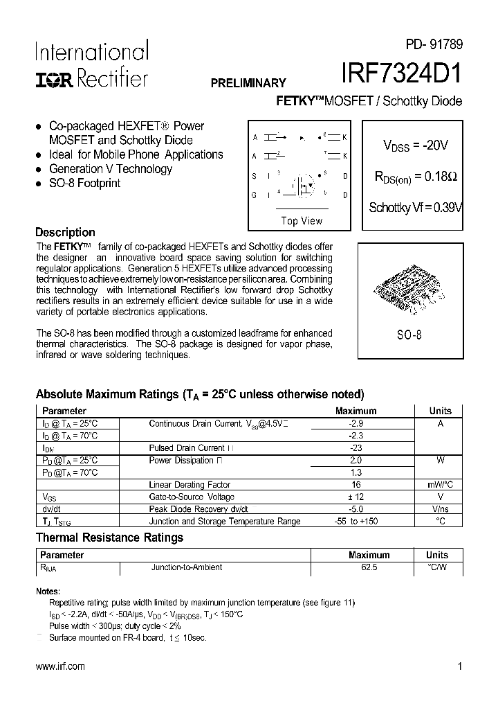 IRF7324D1_707766.PDF Datasheet