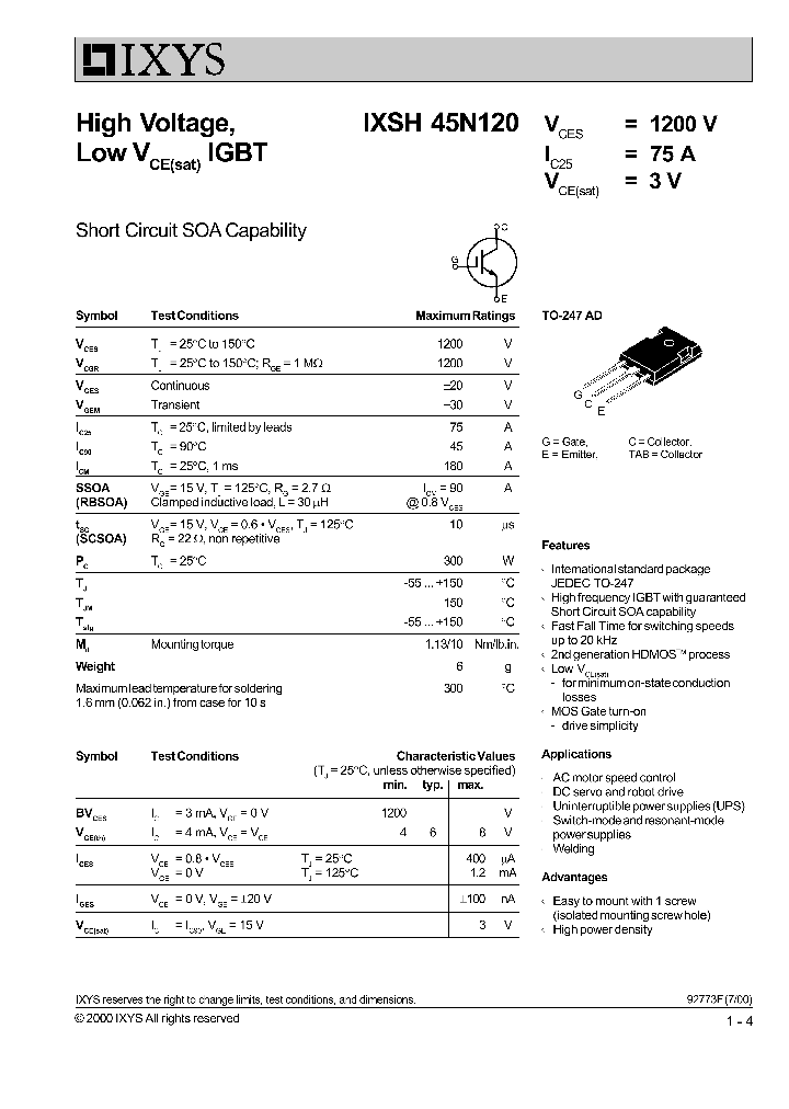 IXSH45N120_578931.PDF Datasheet