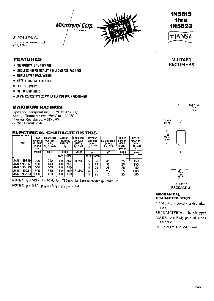 JAN1N5617_747237.PDF Datasheet