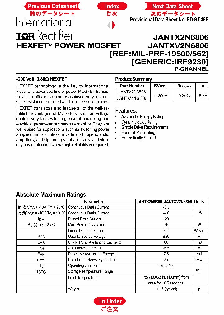 JANTX2N6806_583623.PDF Datasheet