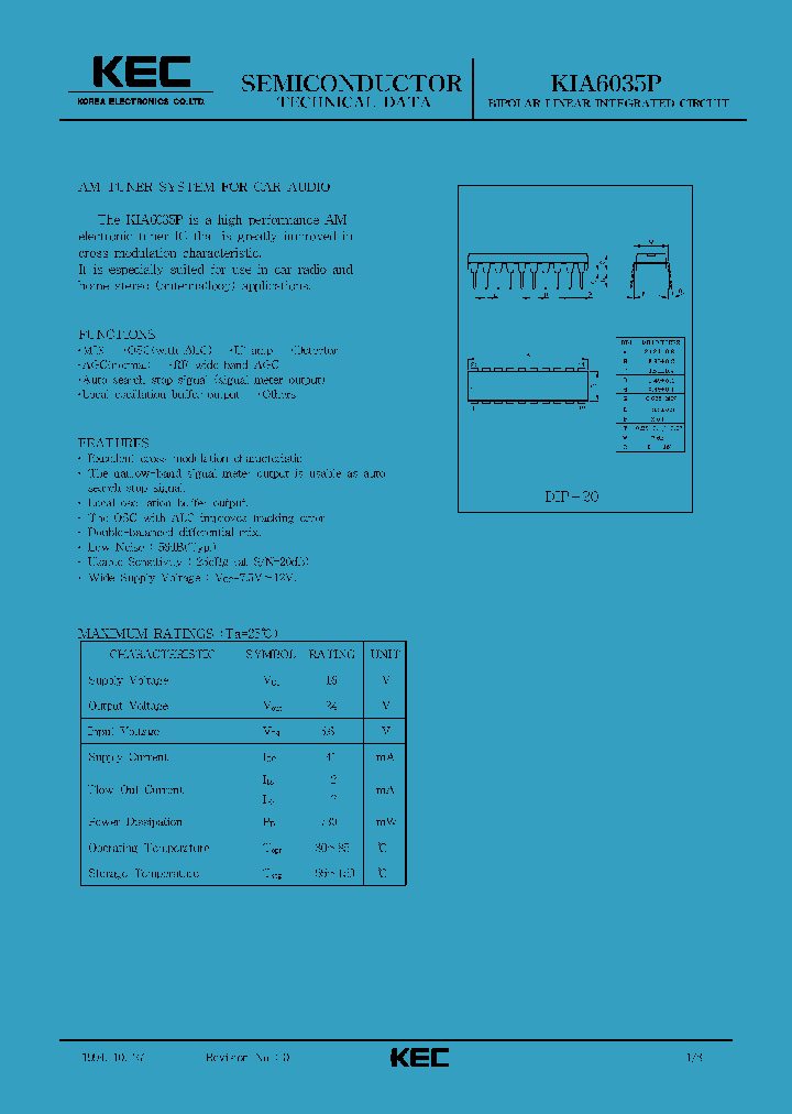 KIA6035_593543.PDF Datasheet