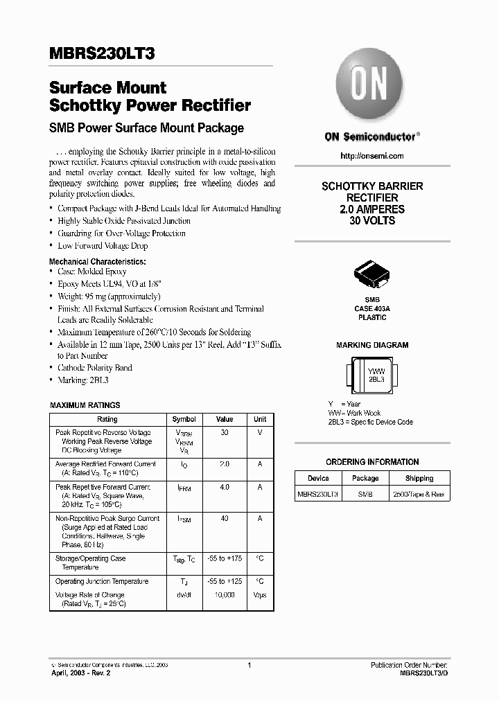 MBRS230LT3_580225.PDF Datasheet