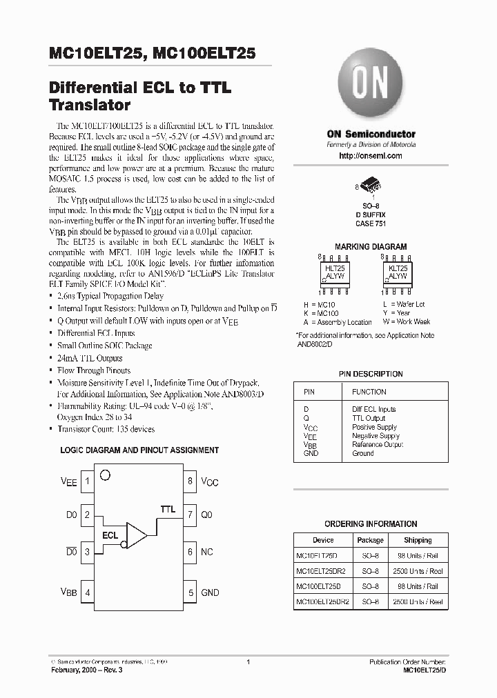 MC100ELT25DR2_742112.PDF Datasheet