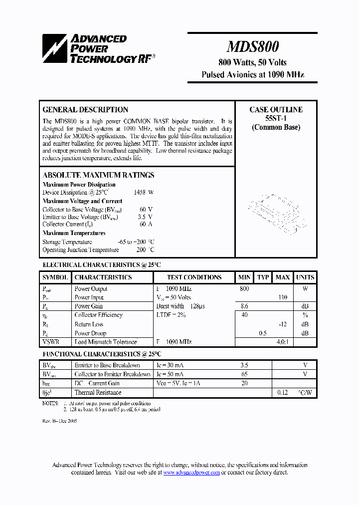MDS800_647410.PDF Datasheet