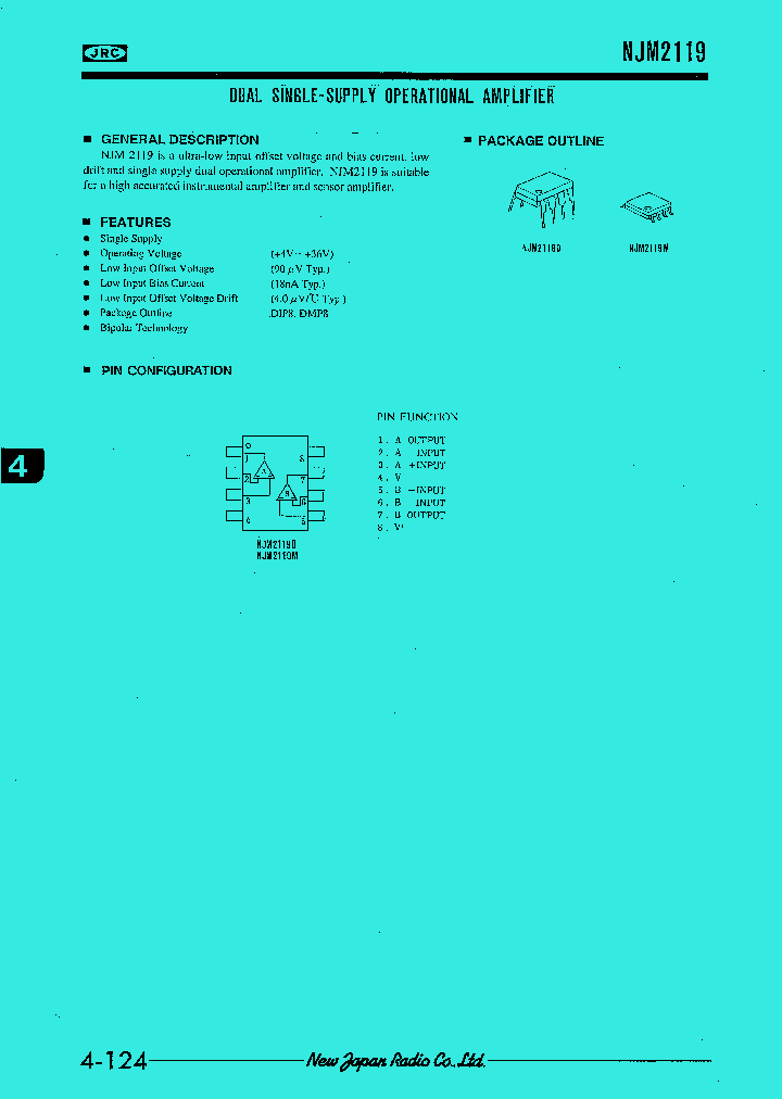 NJM2119_32700.PDF Datasheet