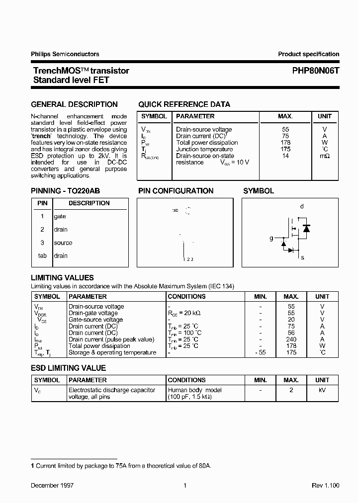 PHP80N06T_604344.PDF Datasheet