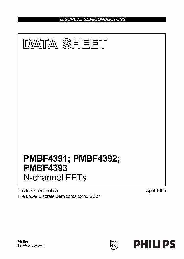 PMBF4391_79313.PDF Datasheet