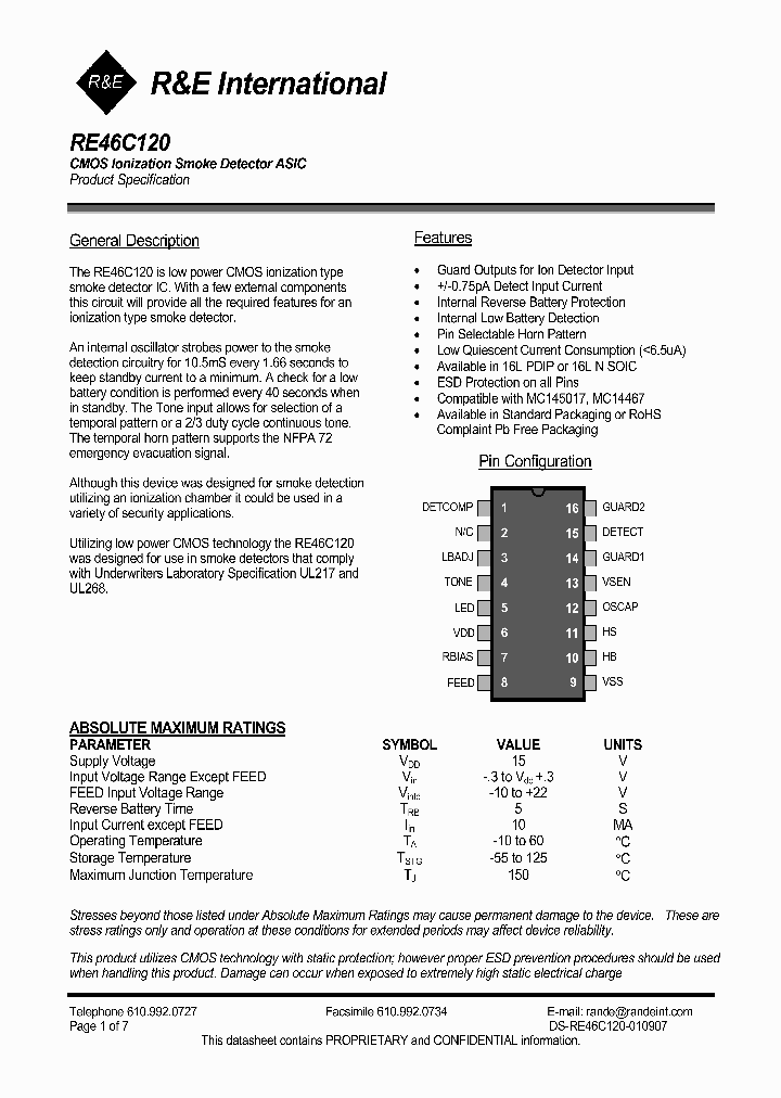 RE46C120_734513.PDF Datasheet