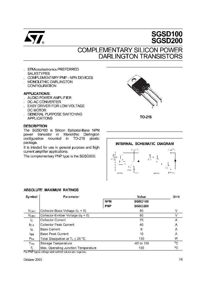 SGSD10003_738541.PDF Datasheet