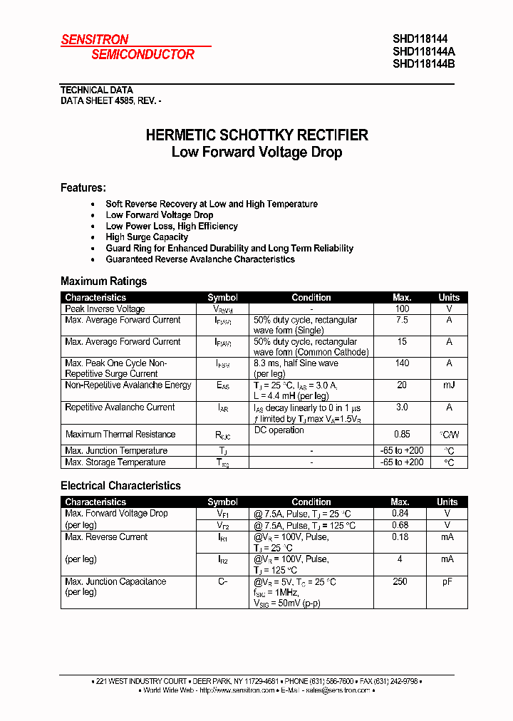 SHD118144_635432.PDF Datasheet