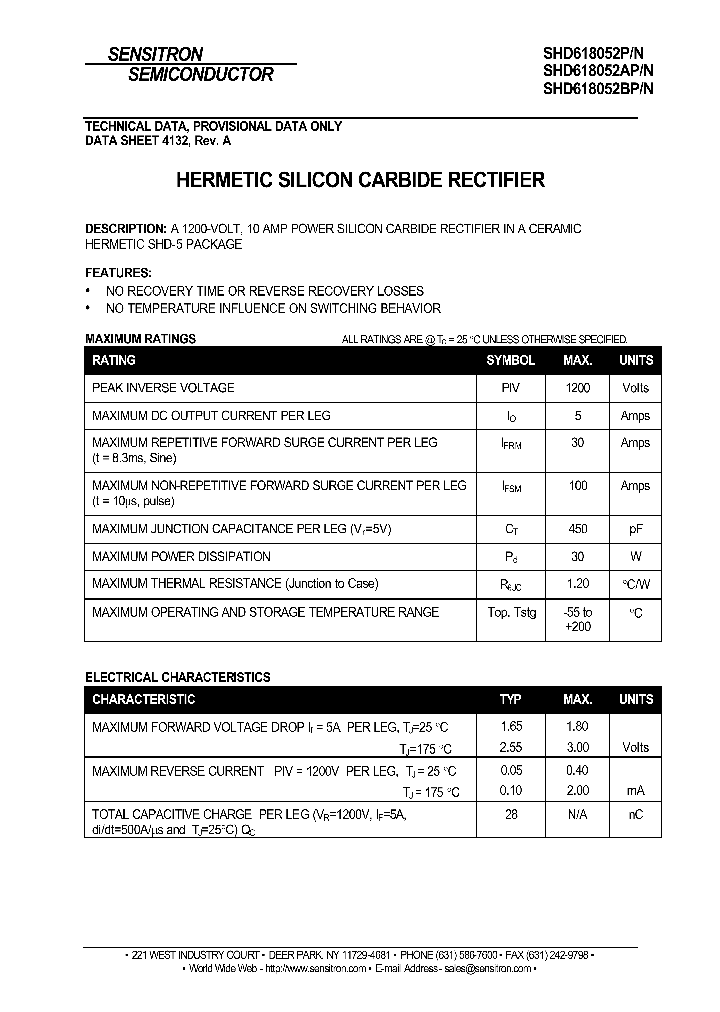 SHD618052AN_636974.PDF Datasheet