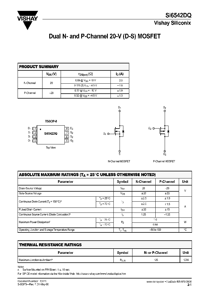 SI6542DQ_632780.PDF Datasheet