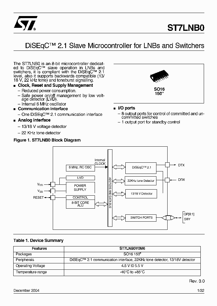 ST7LNB0_638525.PDF Datasheet