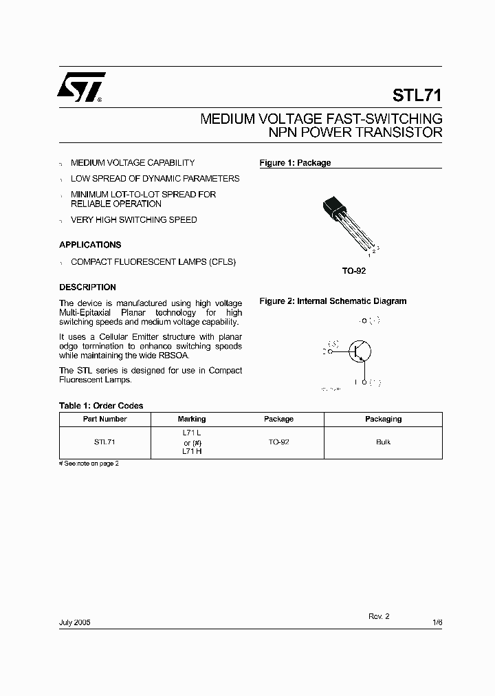 STL71L71H_605838.PDF Datasheet