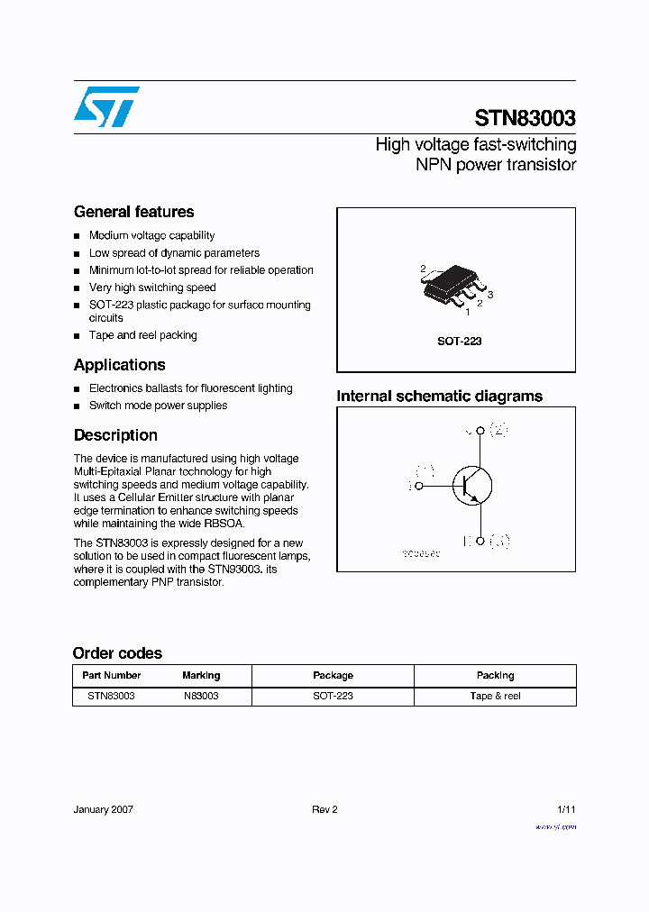 STN83003_735619.PDF Datasheet