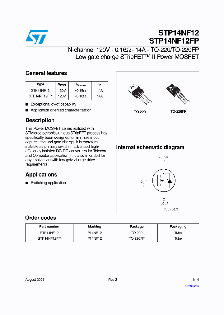 STP14NF1206_739492.PDF Datasheet