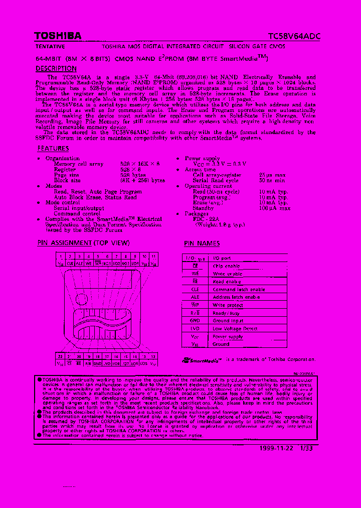 TC58V64ADC_183877.PDF Datasheet