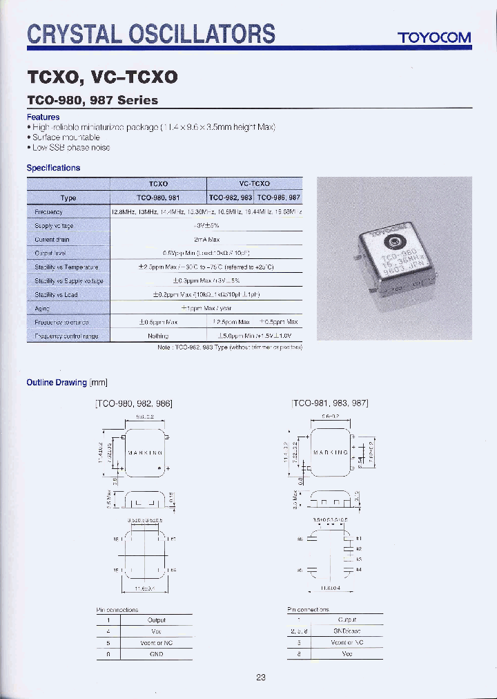 TCO-981_699593.PDF Datasheet