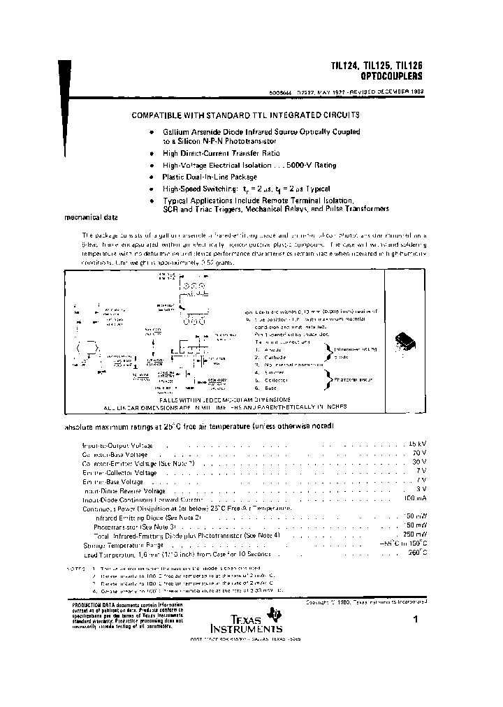 TIL124_719434.PDF Datasheet