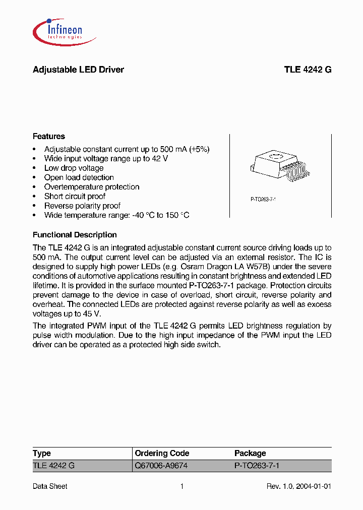 TLE4242G_656919.PDF Datasheet