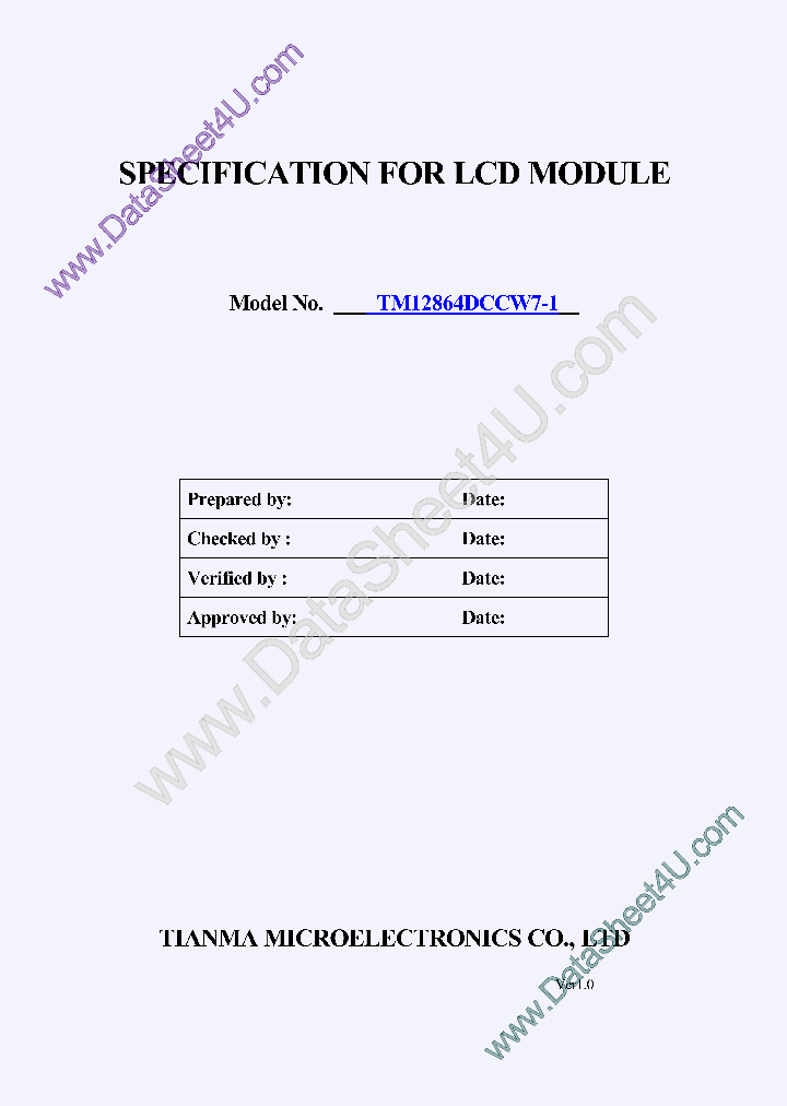 TM12864DCCW7_607996.PDF Datasheet