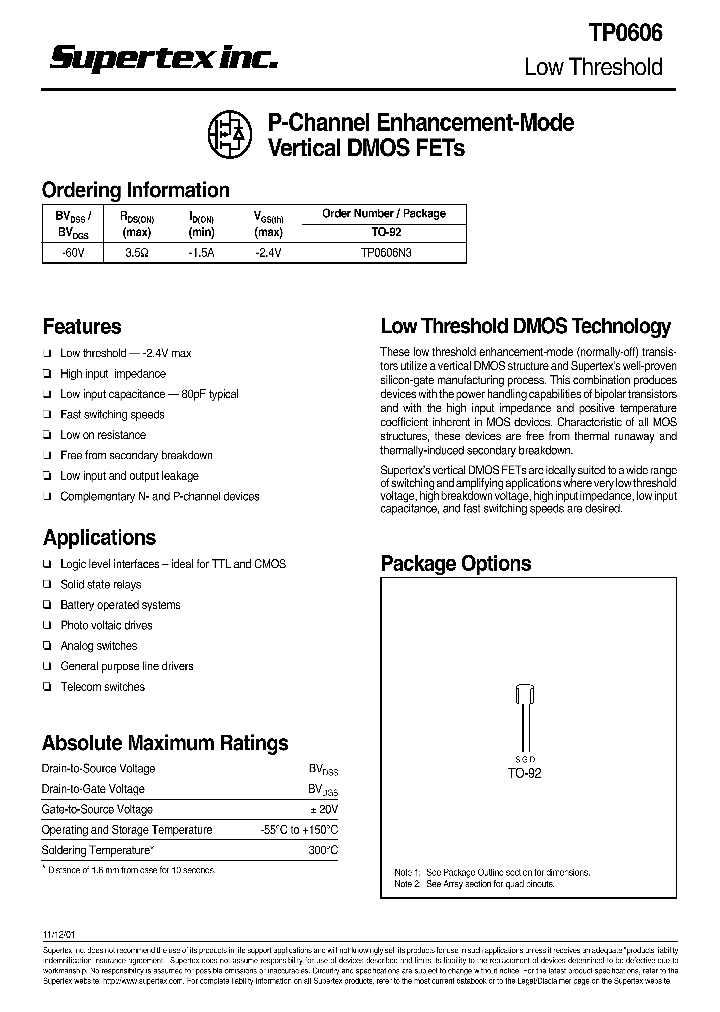 TP0606_64645.PDF Datasheet