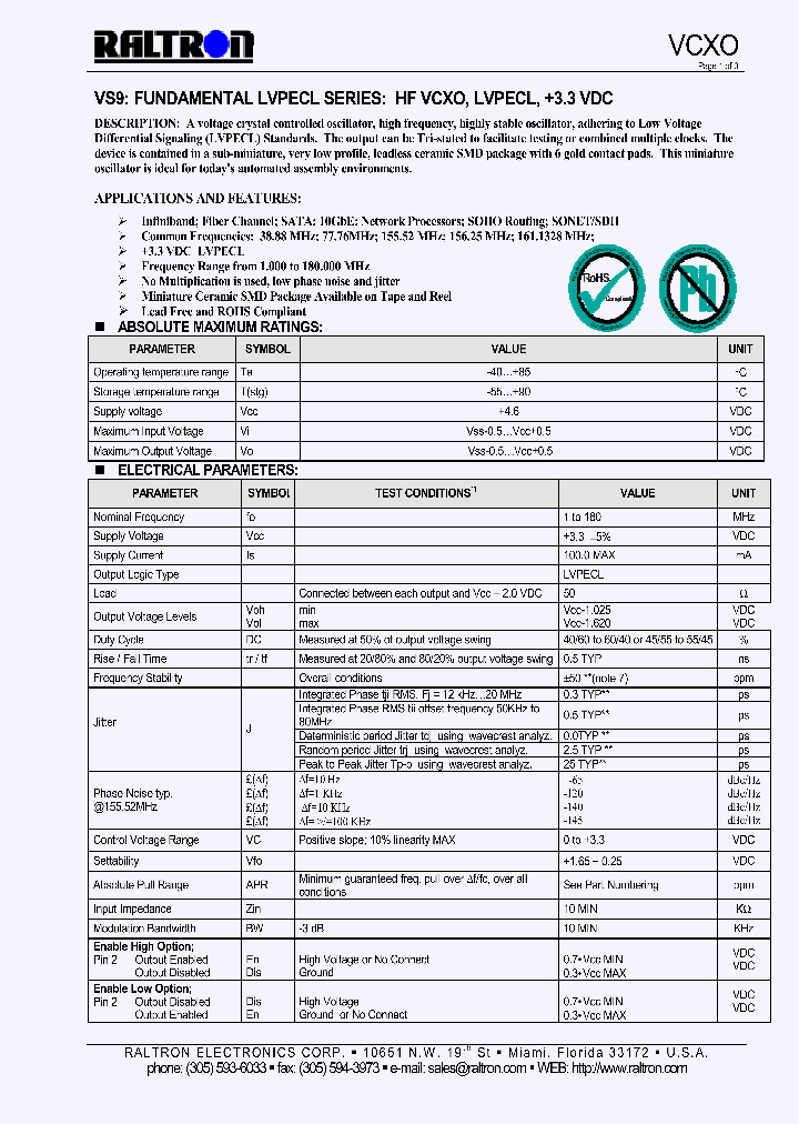 VS9ARK_666742.PDF Datasheet