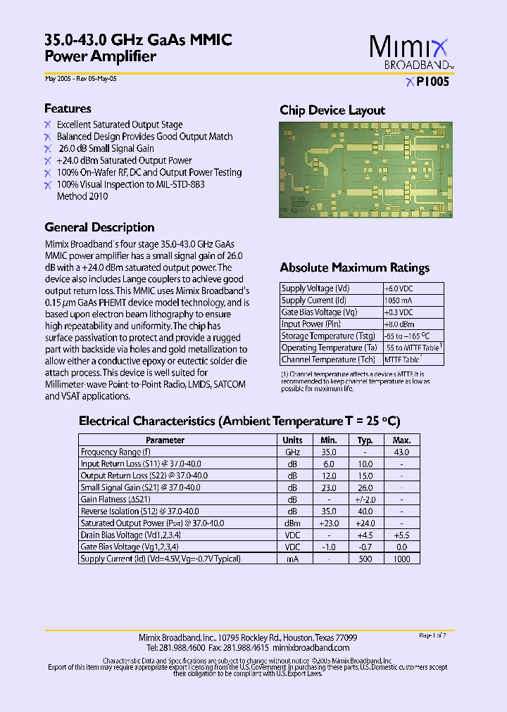 XP1005_648977.PDF Datasheet