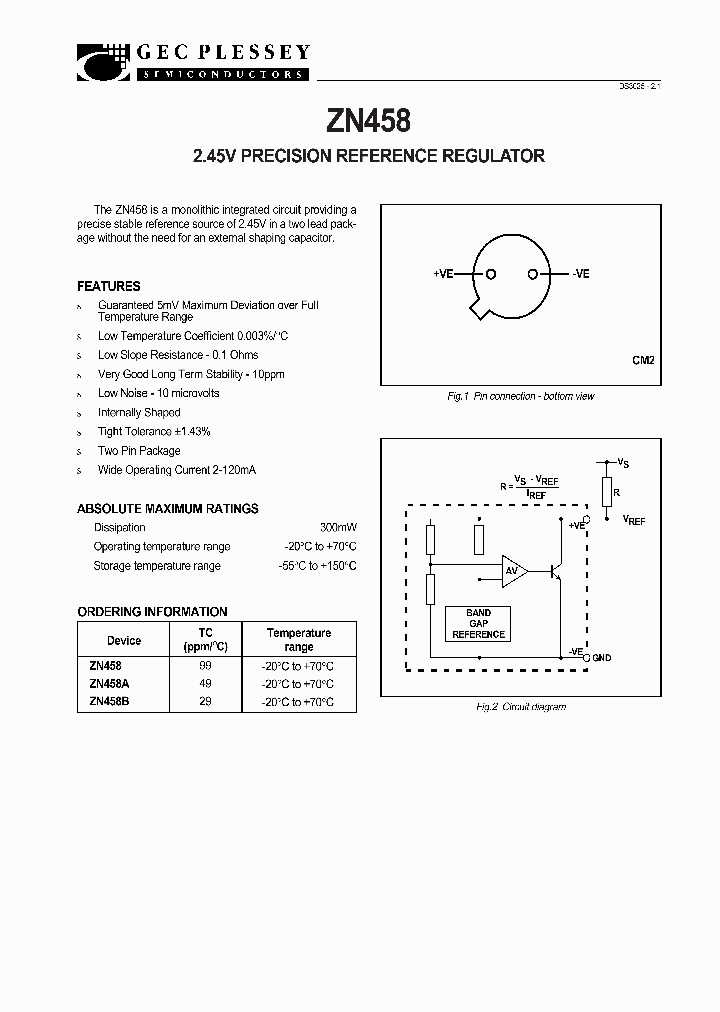 ZN458_719547.PDF Datasheet