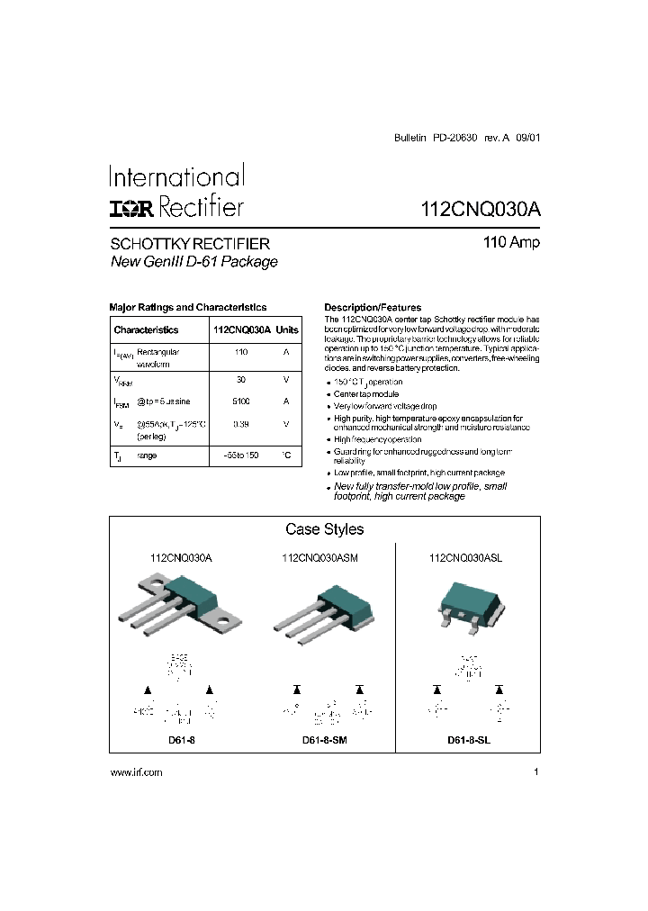 112CNQ030ASM_806430.PDF Datasheet