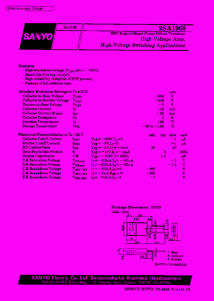 2SA1968_948969.PDF Datasheet