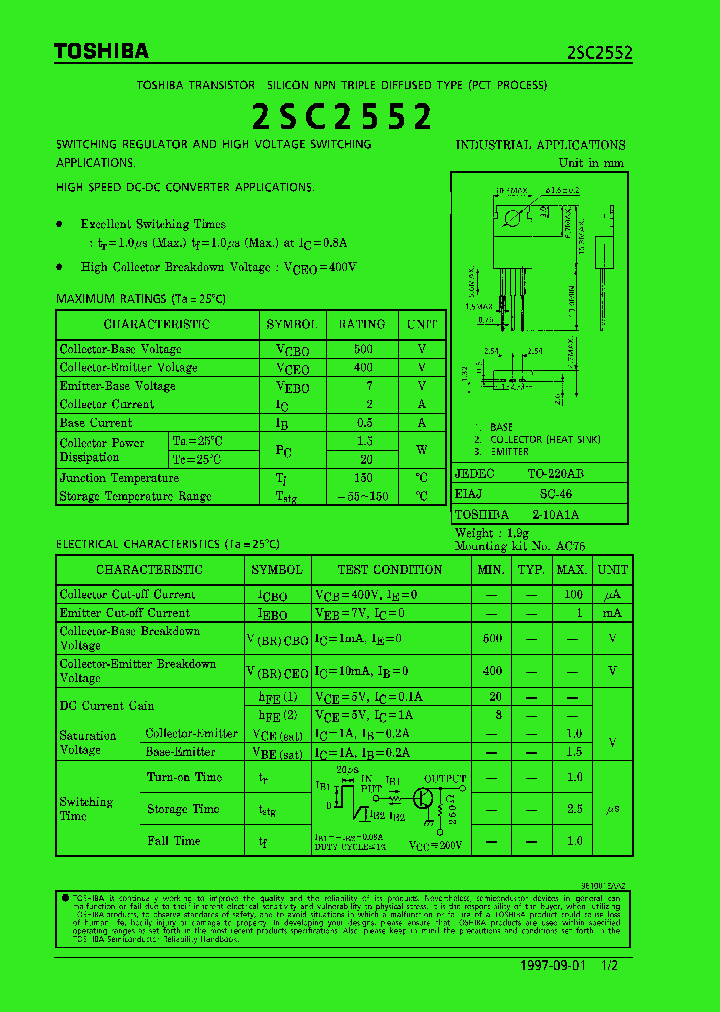 2SC2552_936236.PDF Datasheet