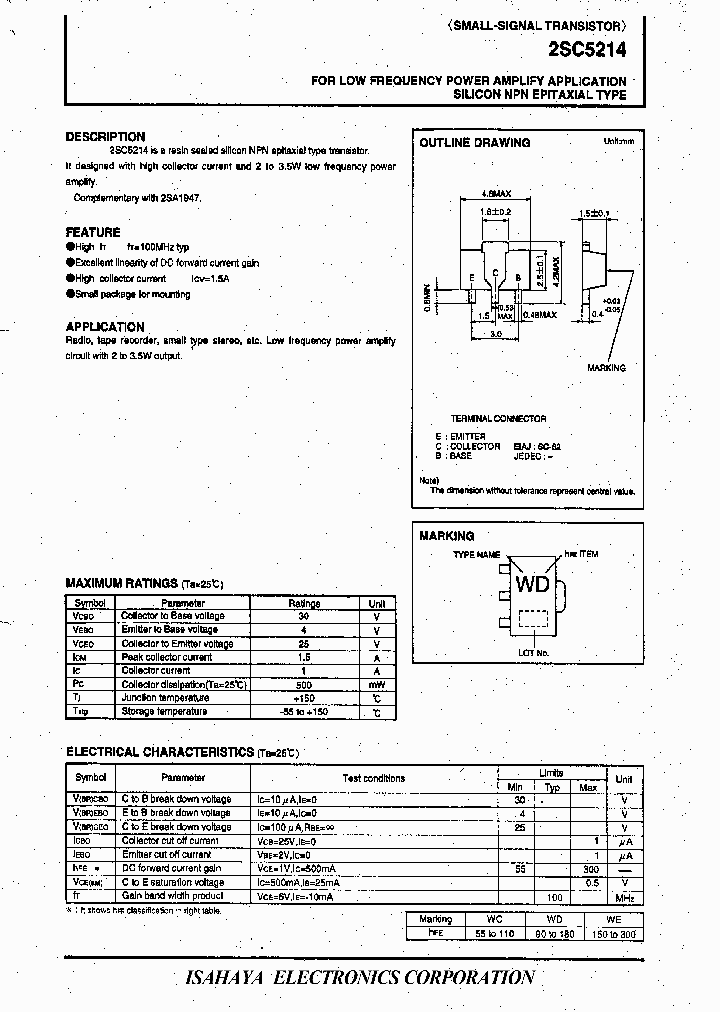 2SC5214_1022728.PDF Datasheet