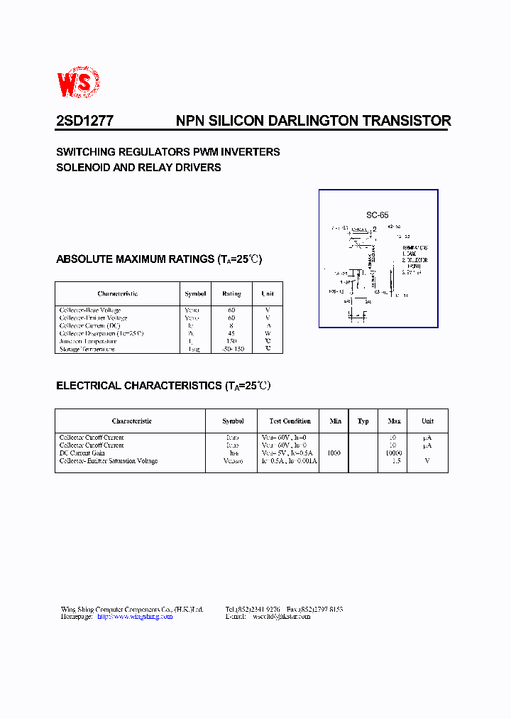 2SD1277_819989.PDF Datasheet