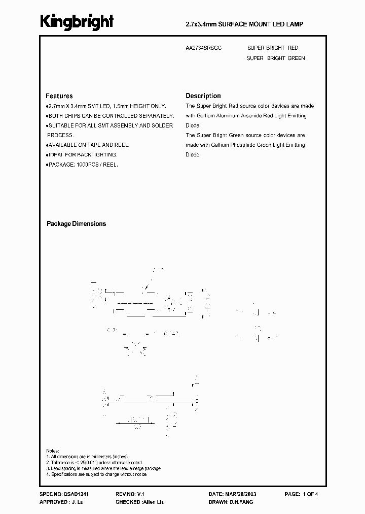 AA2734SRSG_940755.PDF Datasheet